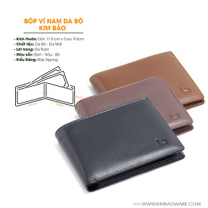BO H65 Cowhide Leather Wallet